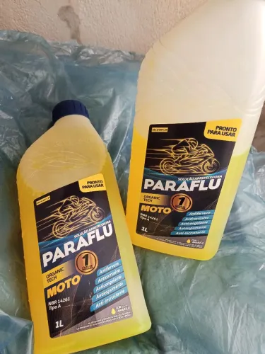 Líquido de arrefecimento para moto Paraflu amarelo 
