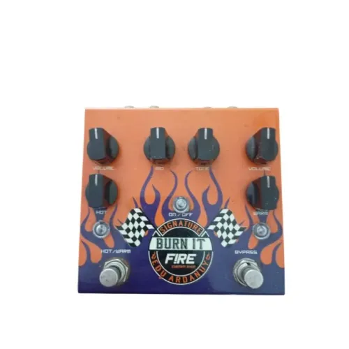Pedal Burn It Edu Ardanuy Signature Fire Custom