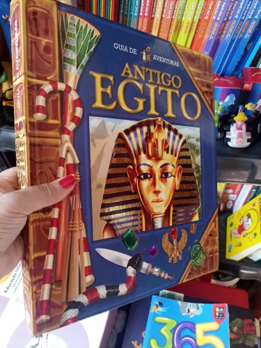 Livro Guia de Aventuras Egito Ciranda Cultural