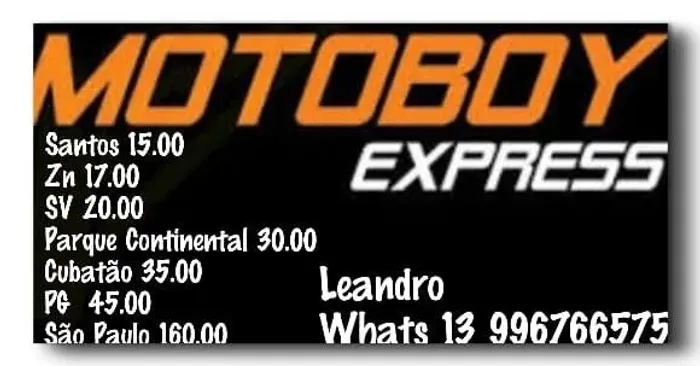 Motoboy serviços