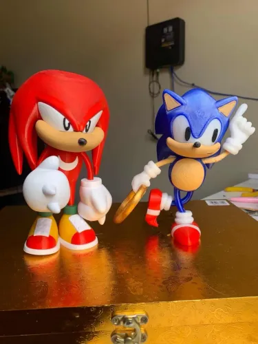 Action figure- Sonic ou Nuckles