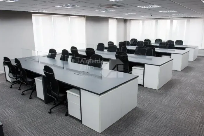 SALA COMERCIAL/ESCRITÓRIO MOBILIADO NA FARIA LIMA