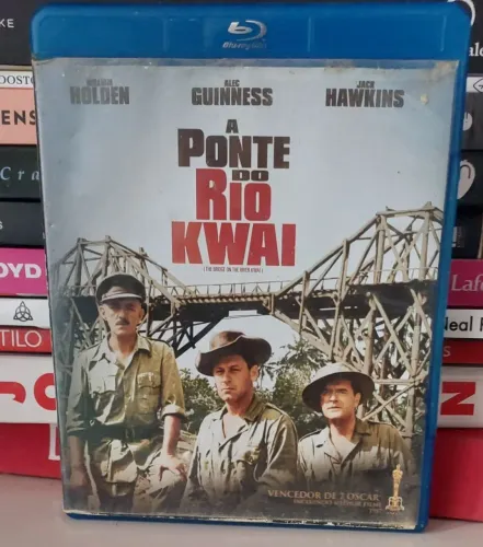 Blu- Ray A Ponte do Rio Kwai- Original 