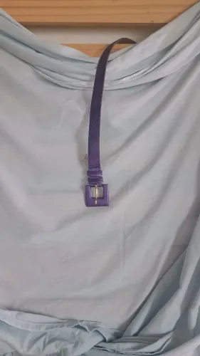 Cinto Metalizado Roxo
