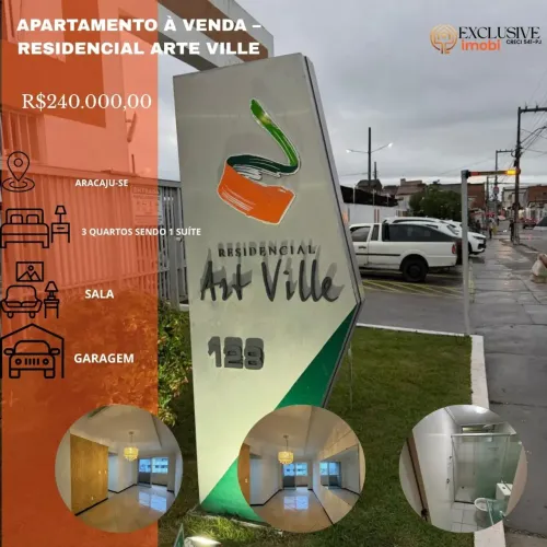 Apartamento à Venda Residencial Arte Ville