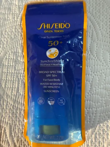 Protetor solar Shiseido fator 50 bastão