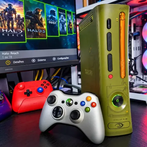 XBOX 360 HALO EDIÇÃO ESPECIAL | JASPER SWAP