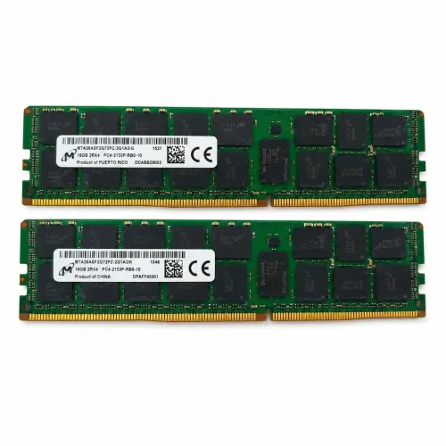 Kit 32GB 2x16GB Micron DDR4 2133 ECC RDIMM Servidor