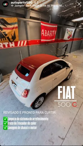 Fiat 500 Cabrio/ Coupe Gucci/flex 1.4 Aut. 2014