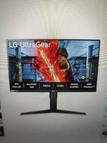 Monitor LG 240 Hz 27 polegadas 