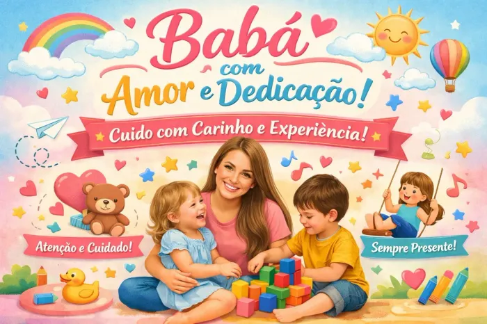 Babá com Amor e Dedicação