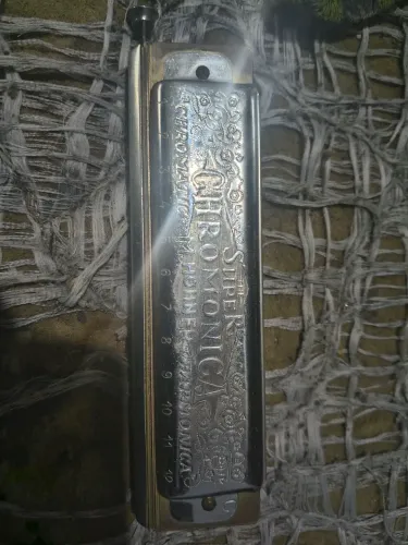 Gaita vintage 1930 m hohner super chromonica