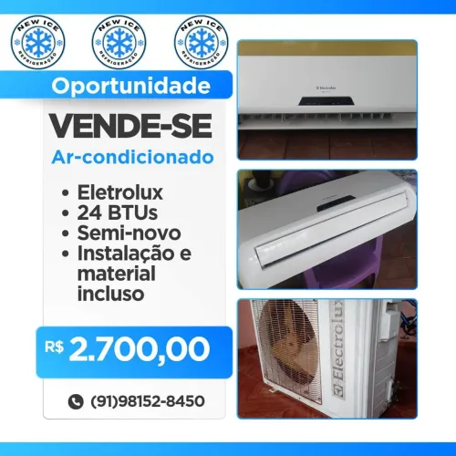 Ar condicionado Eletrolux 24 btus seminovo 