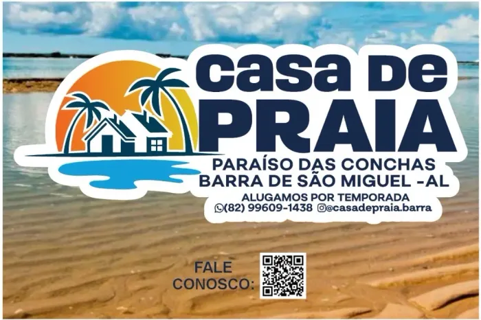 Casa de Praia - Barra de São Miguel