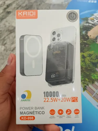 Carregador portátil Magnético para iPhone 