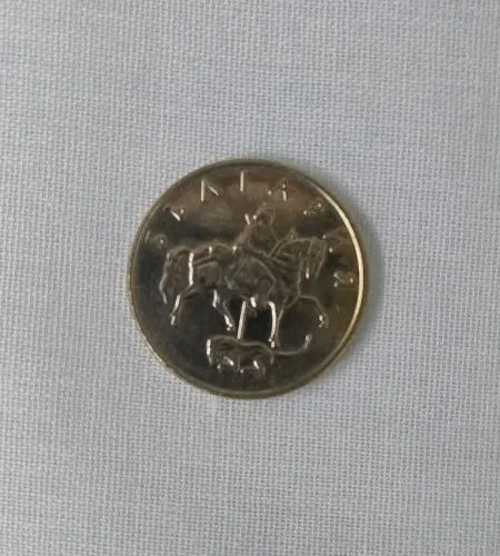 Moeda de 50 centavos de LEV Búlgaro.