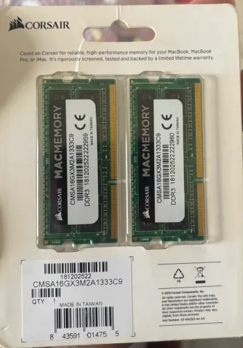 Memoria ram MacBook