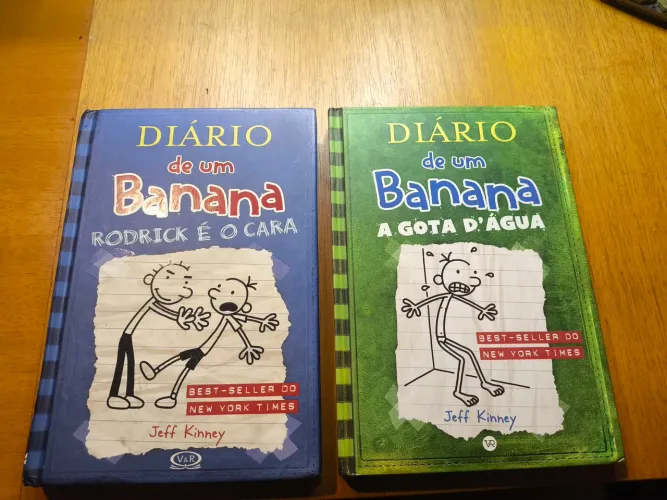 Livros diário de um banana 2e3
