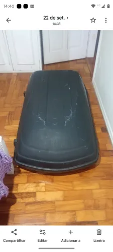 Motobul.   Baú de carro 