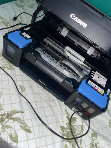 Impressora Canon, sistema de tinta original G3110 Multi Wi-Fi, cor preta