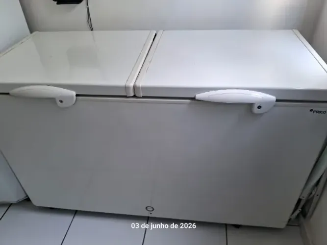 freezer marca fricon 2 portas horizontal