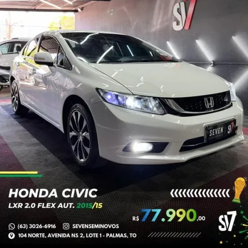 Honda Civic Sedan LXR 2.0 Flexone 16V Aut. 4P 2015