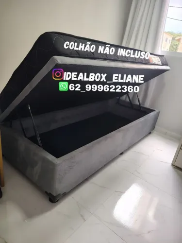 Box baú solteiro 88×188 - Blindado na madeira de eucalipto tratado 