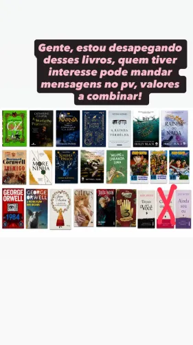 Desapego de livros diversos
