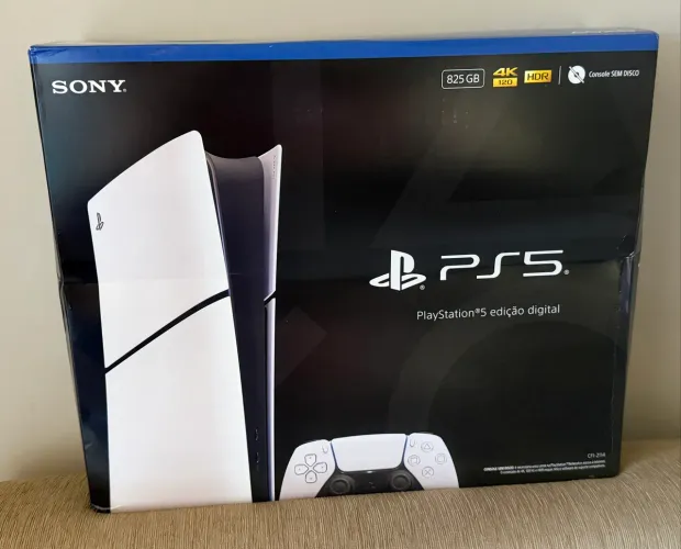 PlayStation 5 Slim Digital Lacrado com Nota fiscal e garantia