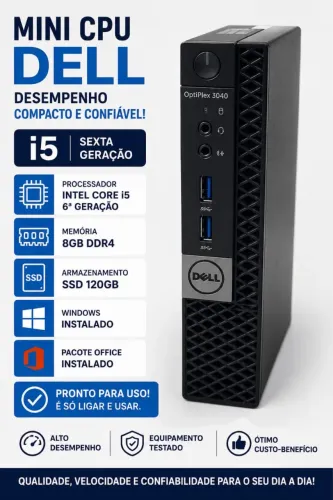 MINI CPU DELL i5 6º geração