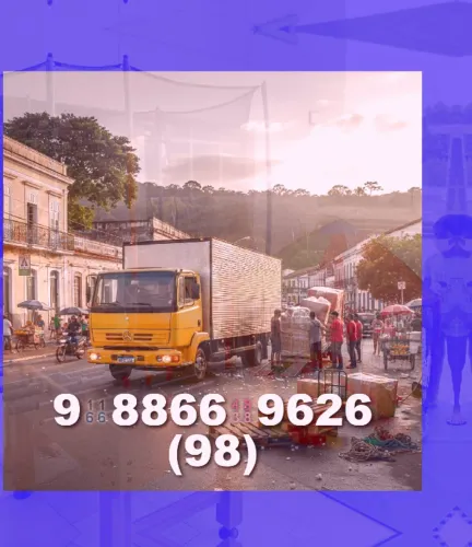 Frete urgentemente disponível! Transporte seguro para sua mudança. Não perca!