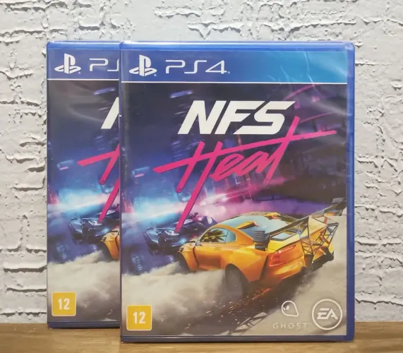 Need for Speed Heat PS4 Lacrado (Aceitamos seu jogo usado como forma de pagamento)
