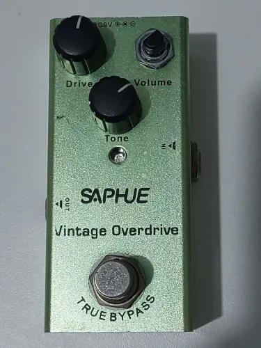 Pedal de overdrive chinês custo benefício 