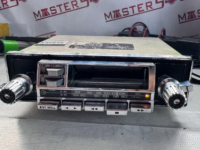 Toca fita rádio Bluetooth Tkr todo cromado impecável show na oferta só 1900,00