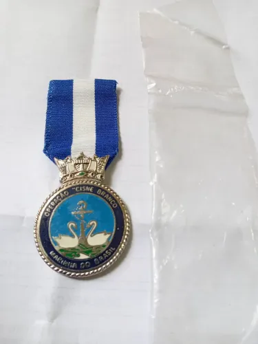 Medalha operação cisne branco raridade