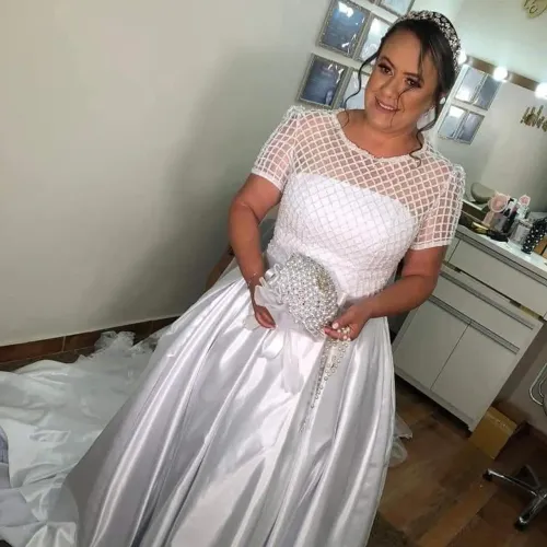 Vestido de noiva pluz size