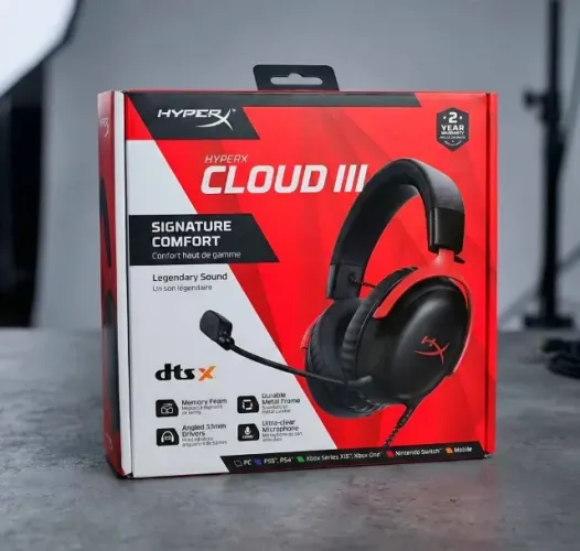 Headset Gamer Hyperx Fury Cloud 3 - novo. Caixa e acessórios, completo e com garantia.