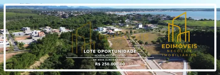 Construa seu sonho: Lote plano em Nova Almeida Centro, Serra!