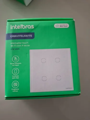 Interruptor Inteligente Touch WI-FI 4 Teclas Intelbras