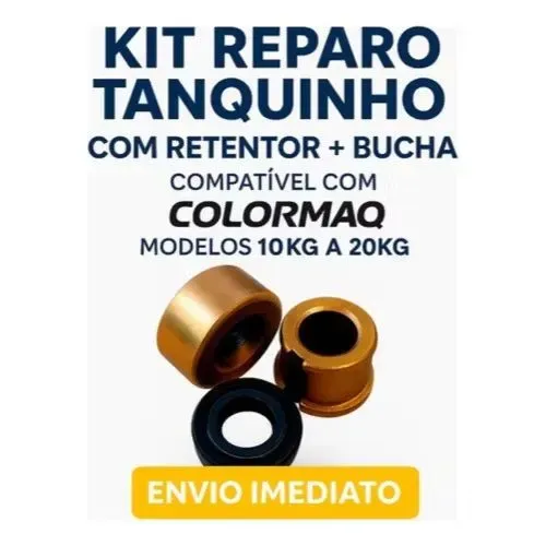 Agitador Broca Bronze tanquinho Colormaq 10 a 12kg