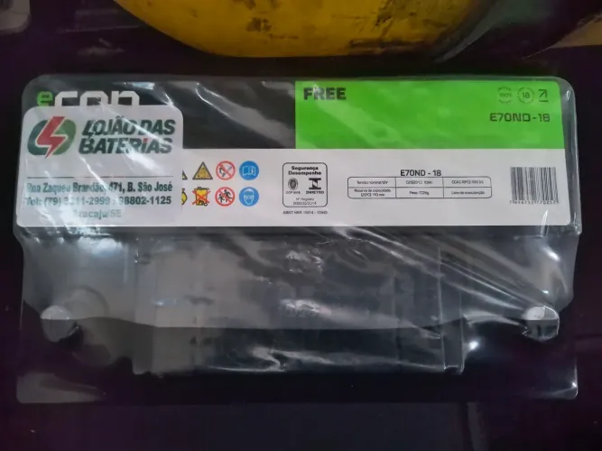 Bateria 70A nova