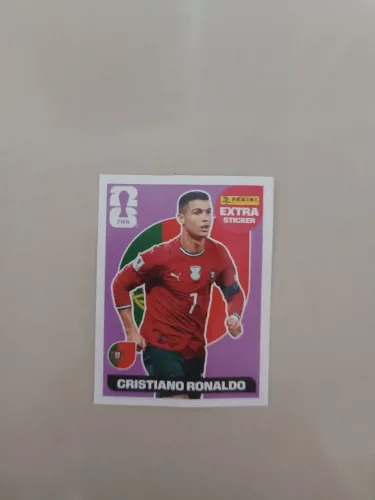 Figurinha legend roxa do cristiano Ronaldo