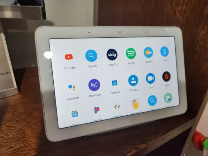 Google Home Hub 1ª Geração.