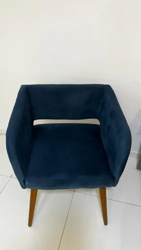 Cadeira em tecido