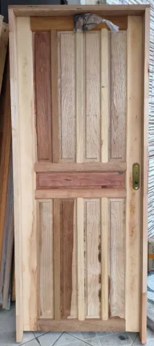 Porta Americana Maciça Completa 2,10 x 0,82