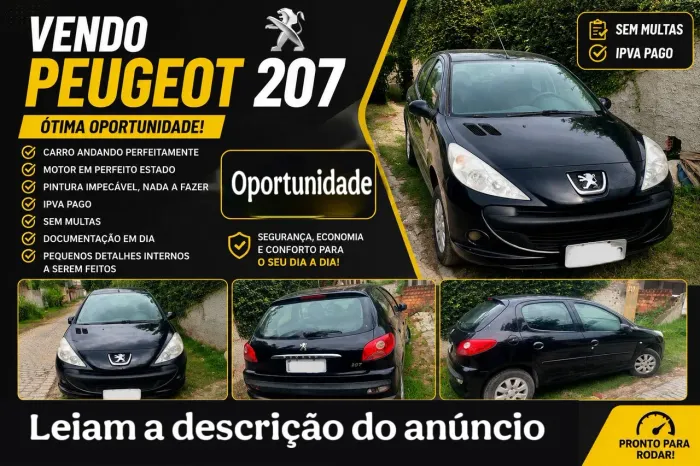 Peugeot 207 XR Sport 1.4 Flex 8V 5P 2010