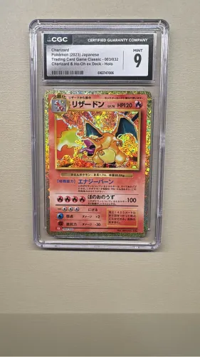 Carta Charizard Graduada 