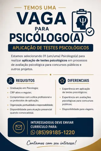 Psicólogo (a)
