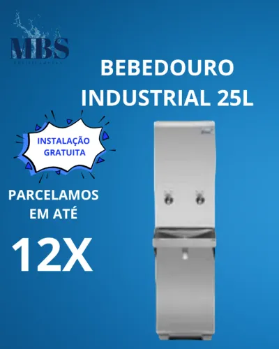 Bebedouro industrial de 25 litros