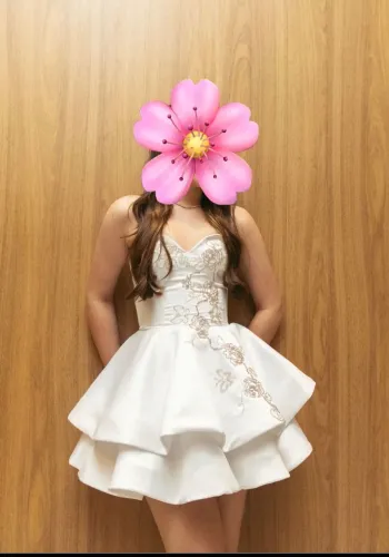 Vestido de festa - P, usado uma única vez, R$ 400